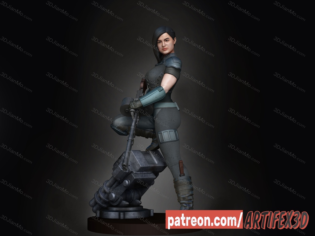 Artifex3d 曼达洛人 卡拉·邓恩