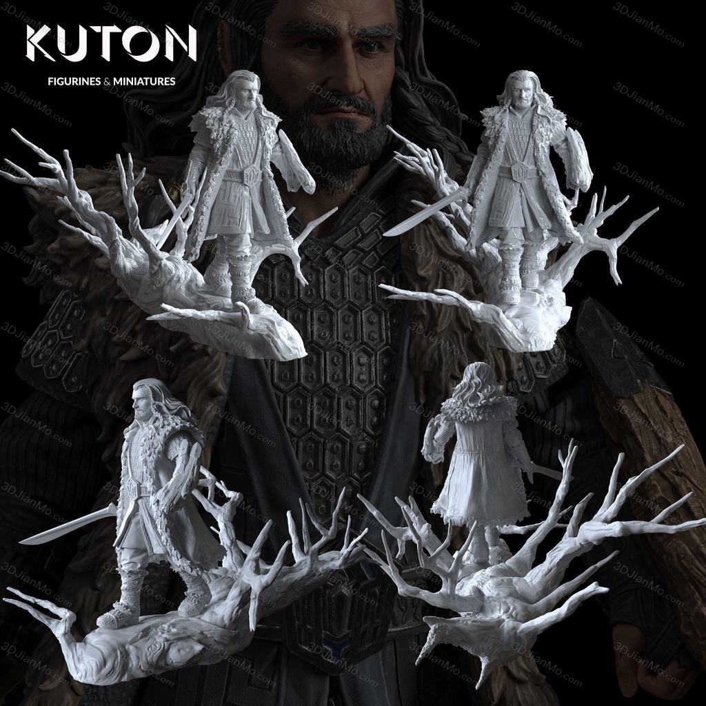 KUTON 霍比特人 矮人索林·橡木盾