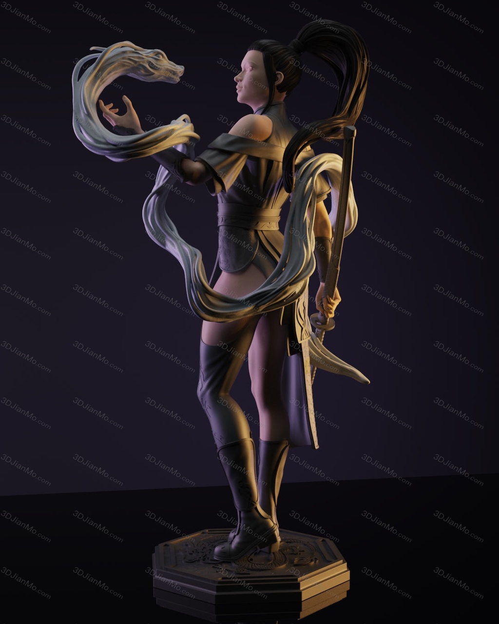 Gsculpt 龙武士
