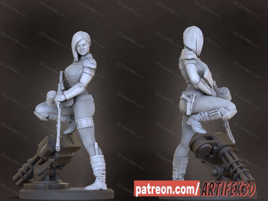 Artifex3d 曼达洛人 卡拉·邓恩