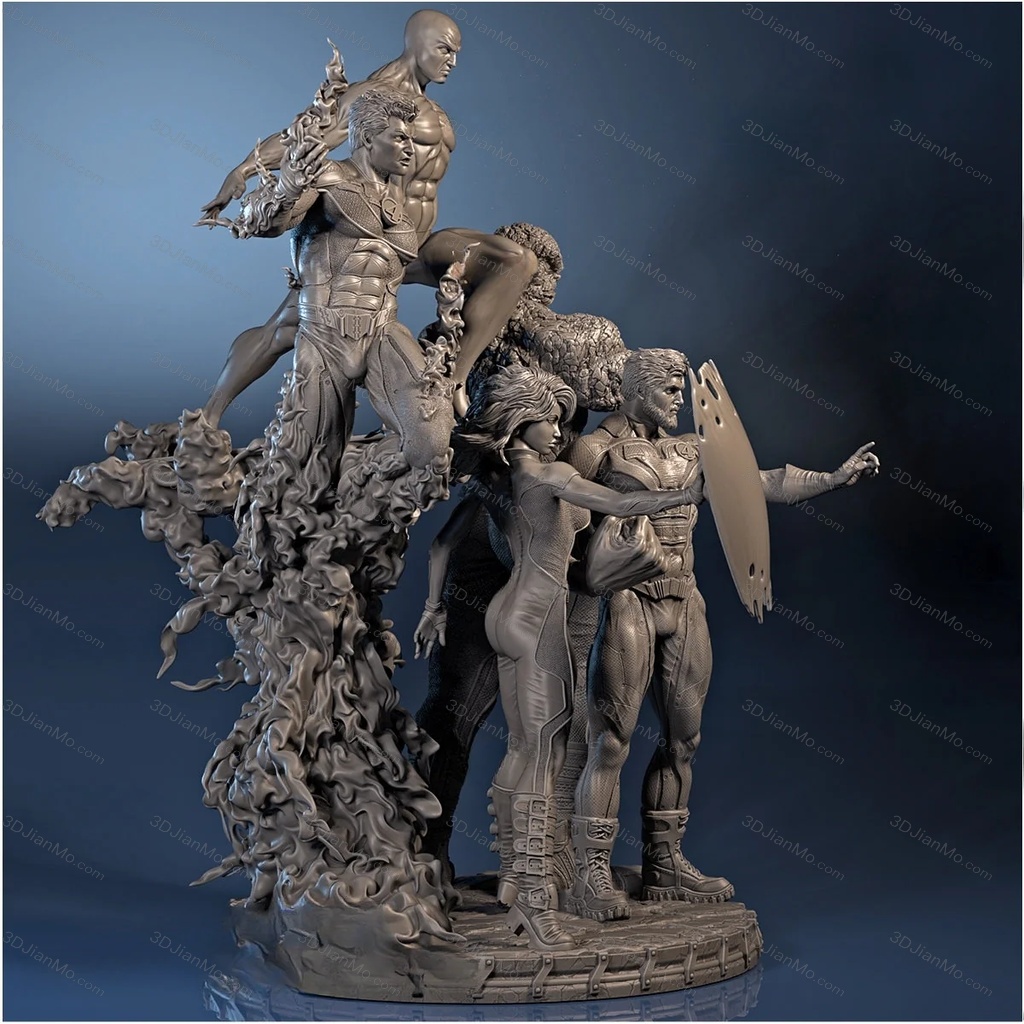 Sanix3d 漫威 神奇四侠