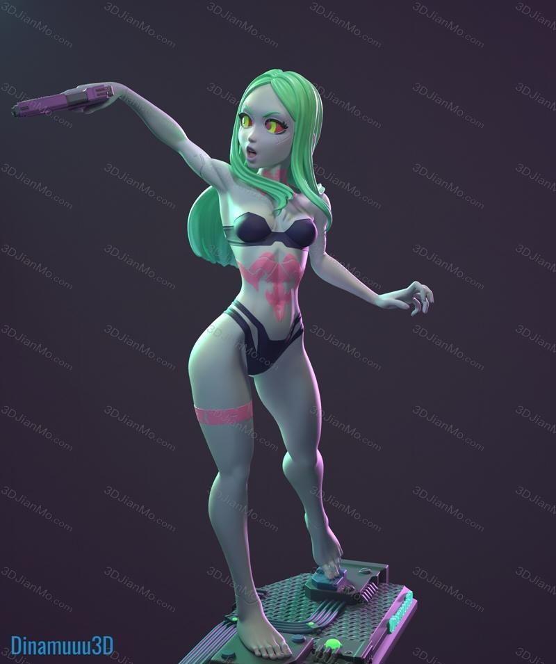 Dinamuuu 3D 边缘行者 丽贝卡