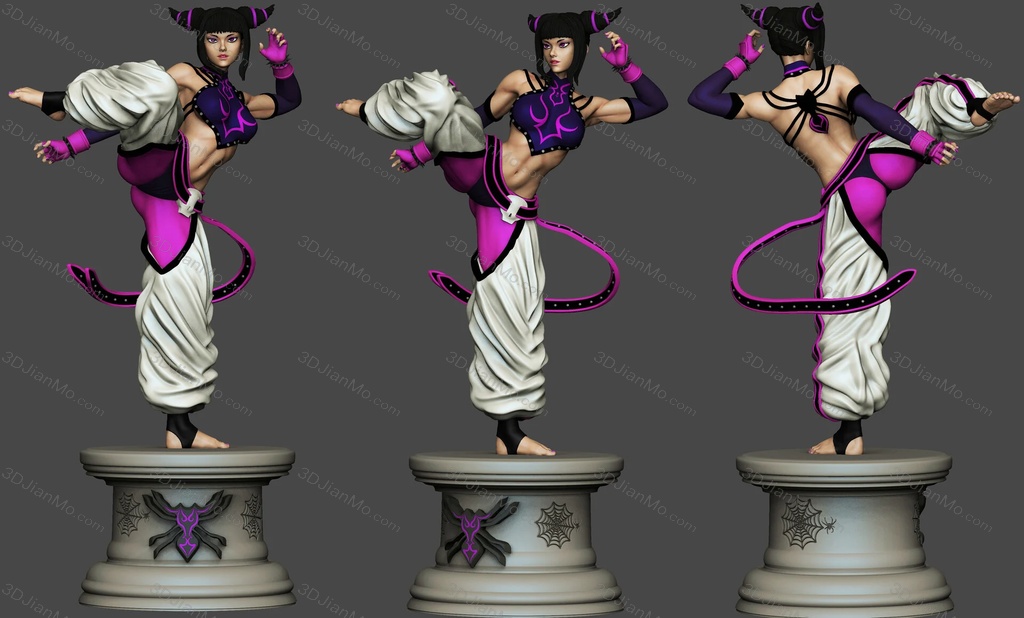 BrunoArt3D 街头霸王 朱莉