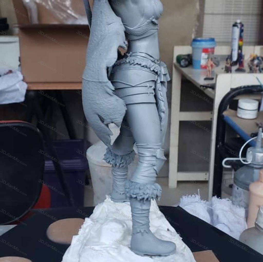BrunoArt3D 女战士