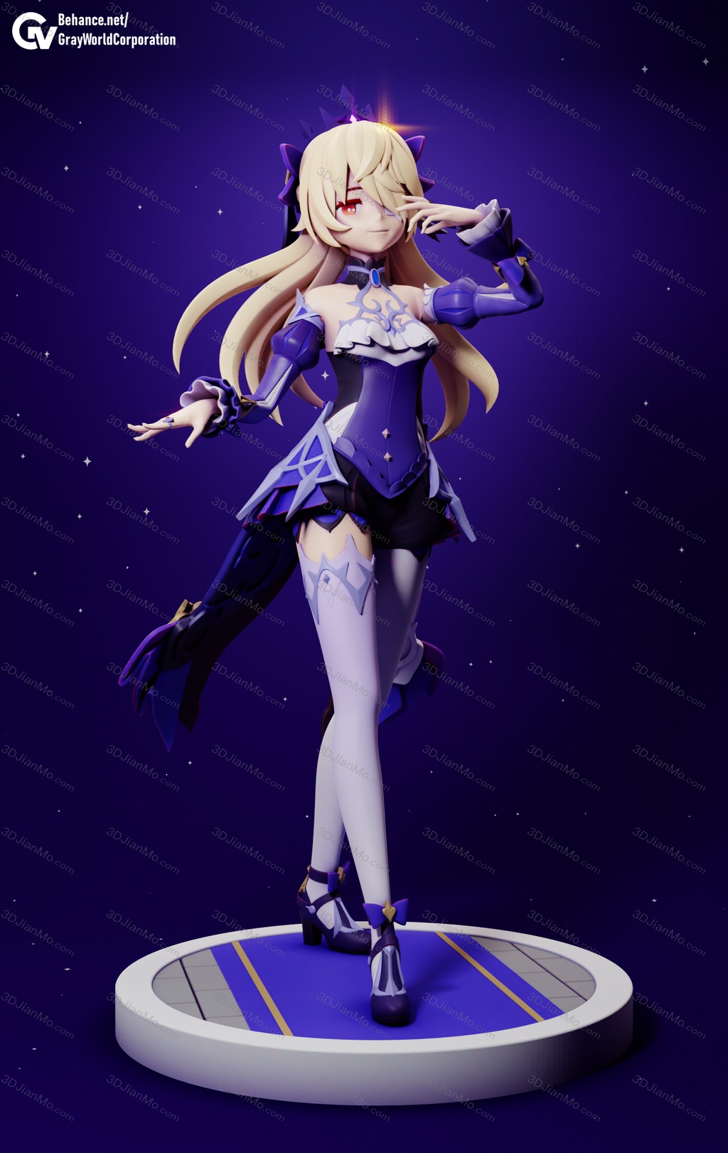 GrayWorld 原神 断罪之皇女 菲谢尔