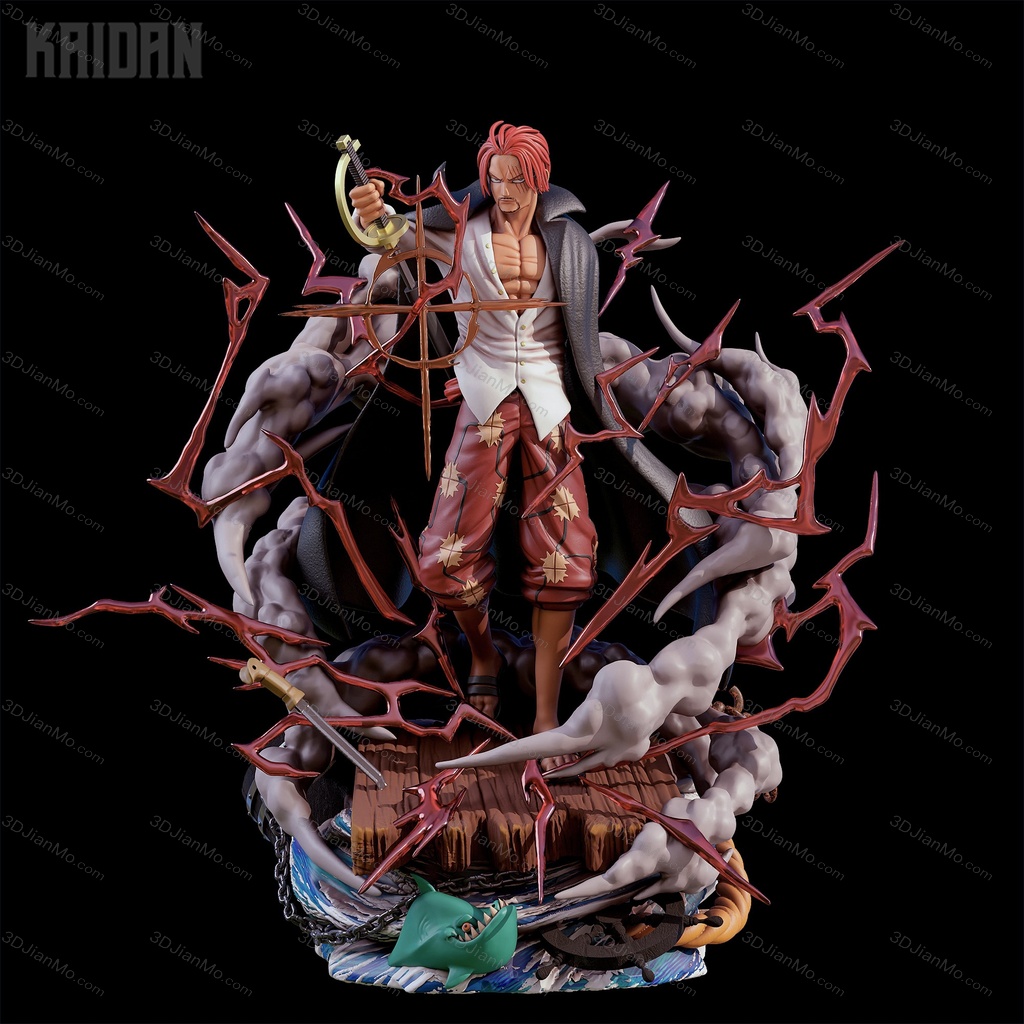 Kaidan 海贼王红发海贼团船长香克斯