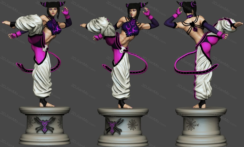 BrunoArt3D 街头霸王 朱莉