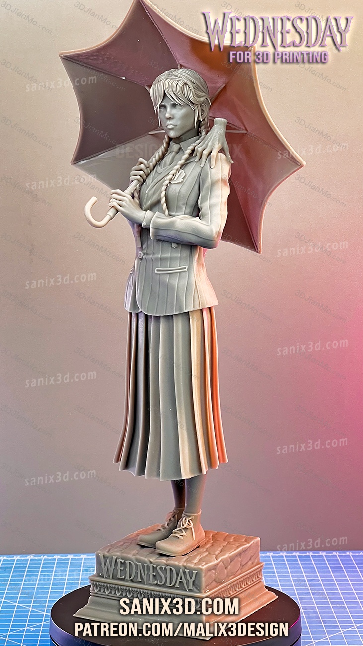 Sanix3d 亚当斯一家 星期三