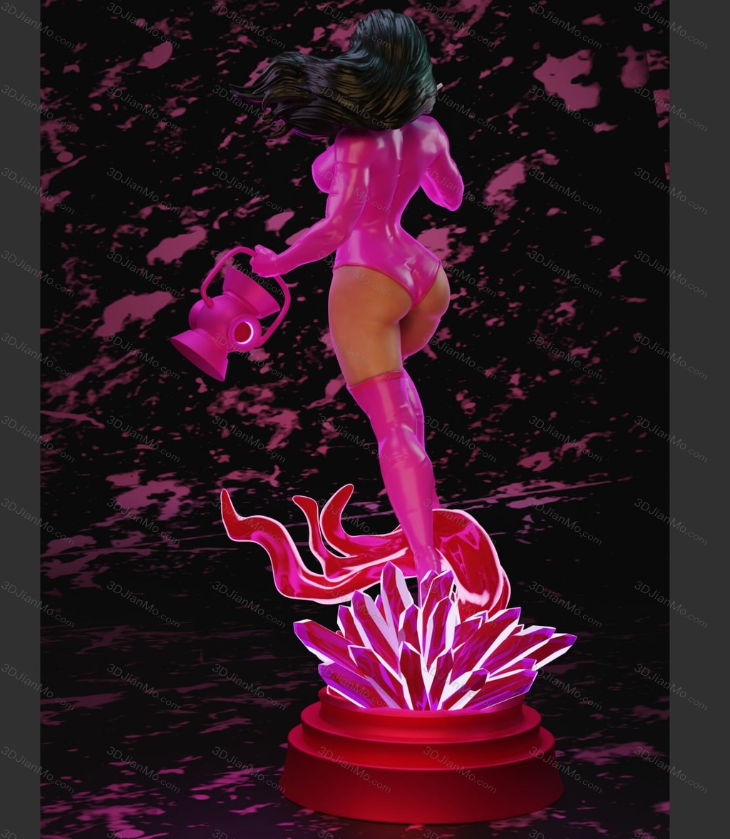 BrunoArt3D DC漫画 绿灯侠 紫灯军团