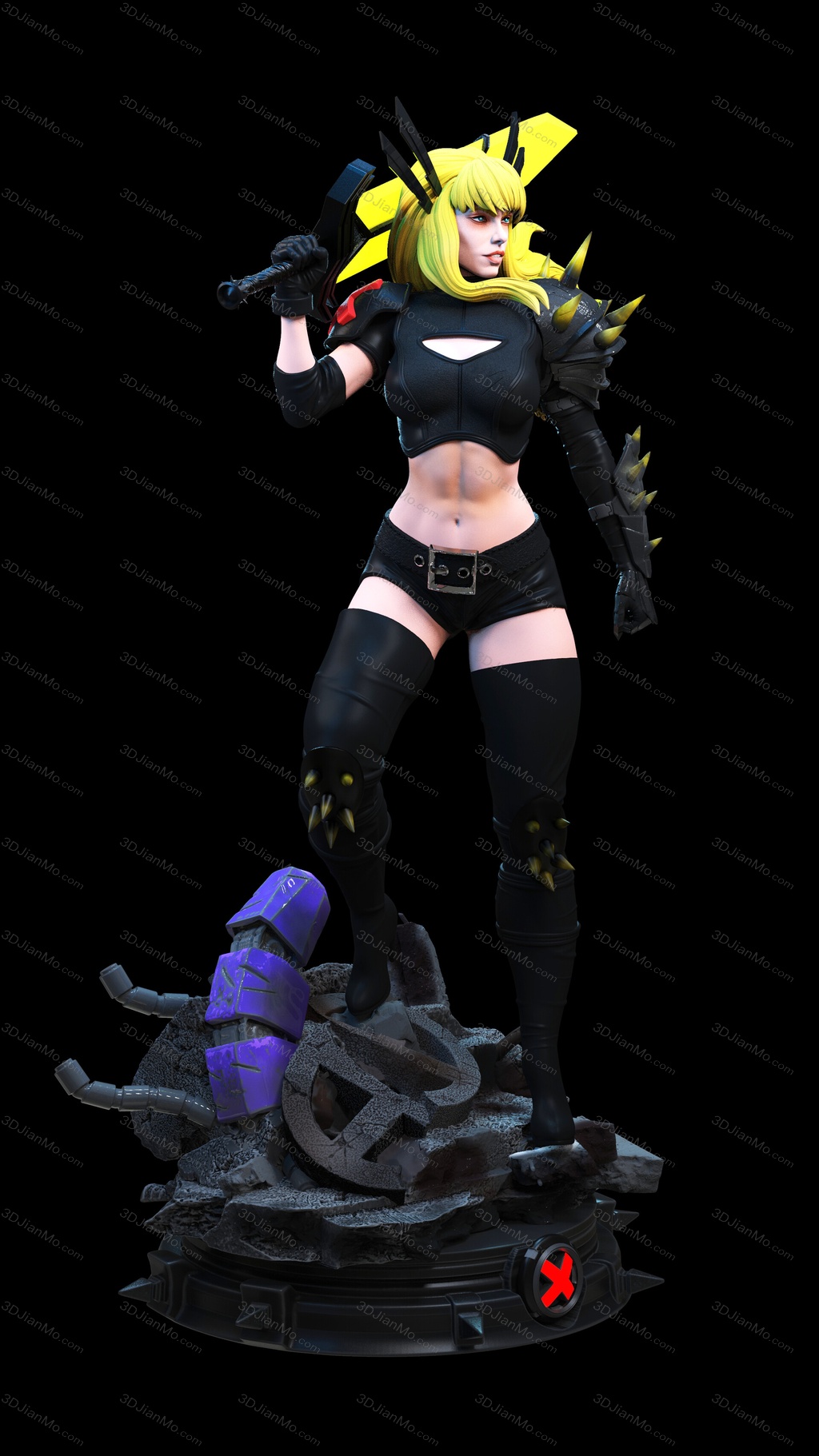 BrunoArt3D 漫威 X战警 秘客