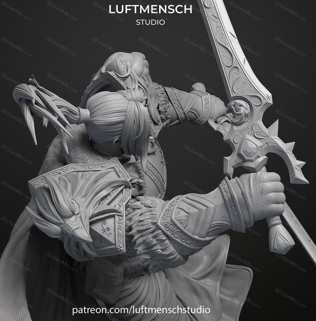 LuftMensch 魔兽世界 瓦里安·乌瑞恩