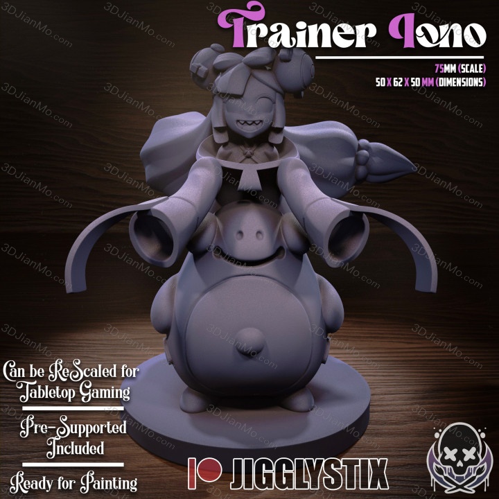 Jigglystix 精灵宝可梦 奇树与电肚蛙