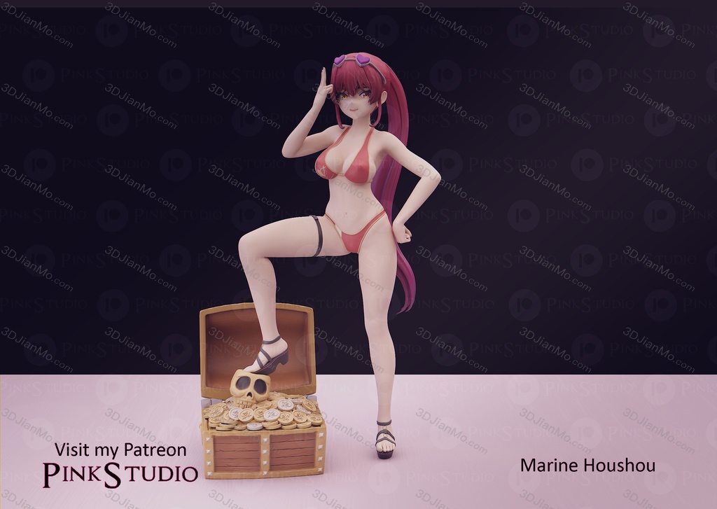 Pink Studio vtuber 宝钟玛琳