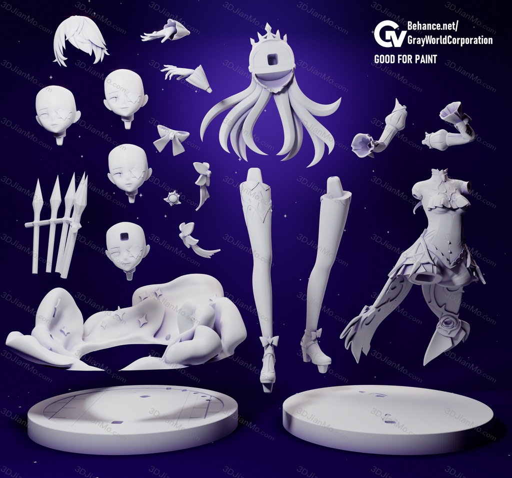GrayWorld 原神 断罪之皇女 菲谢尔