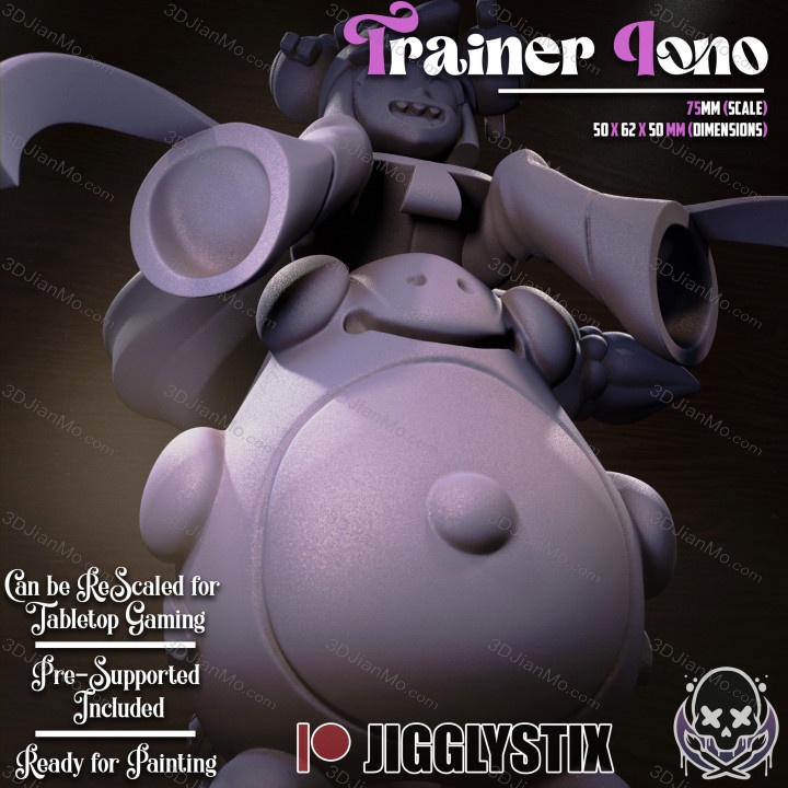 Jigglystix 精灵宝可梦 奇树与电肚蛙
