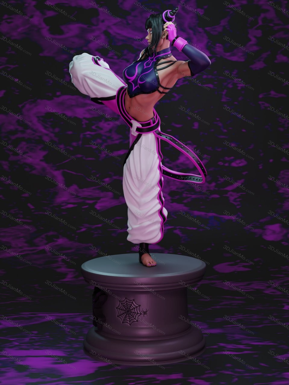 BrunoArt3D 街头霸王 朱莉