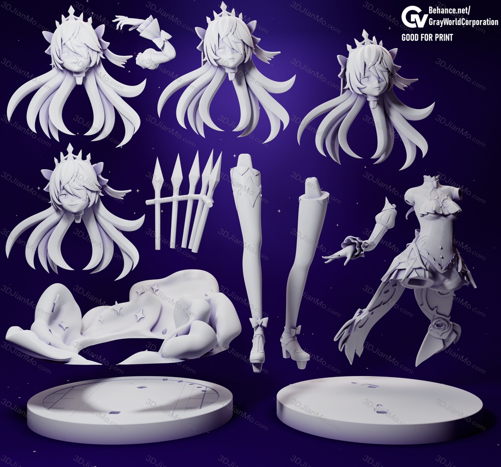GrayWorld 原神 断罪之皇女 菲谢尔