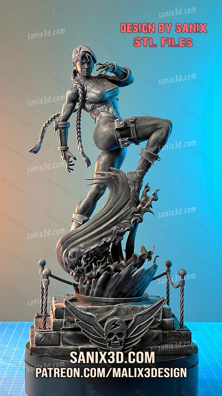 Sanix3d 街头霸王 嘉米