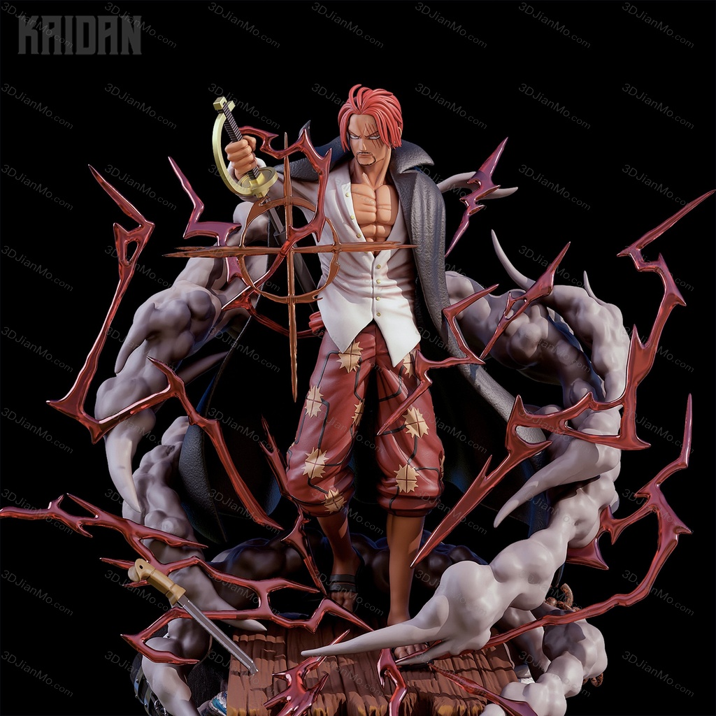 Kaidan 海贼王红发海贼团船长香克斯