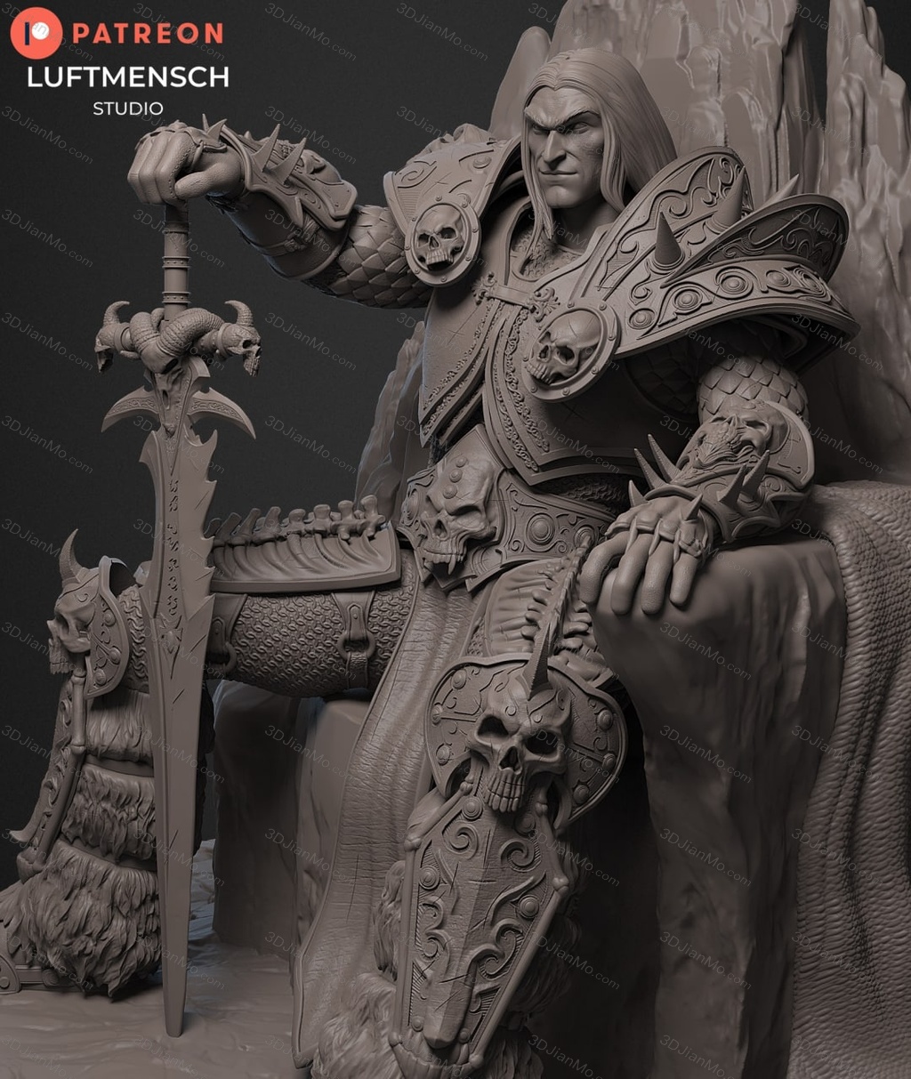 LuftMensch 魔兽世界 寒冰王冠 巫妖王