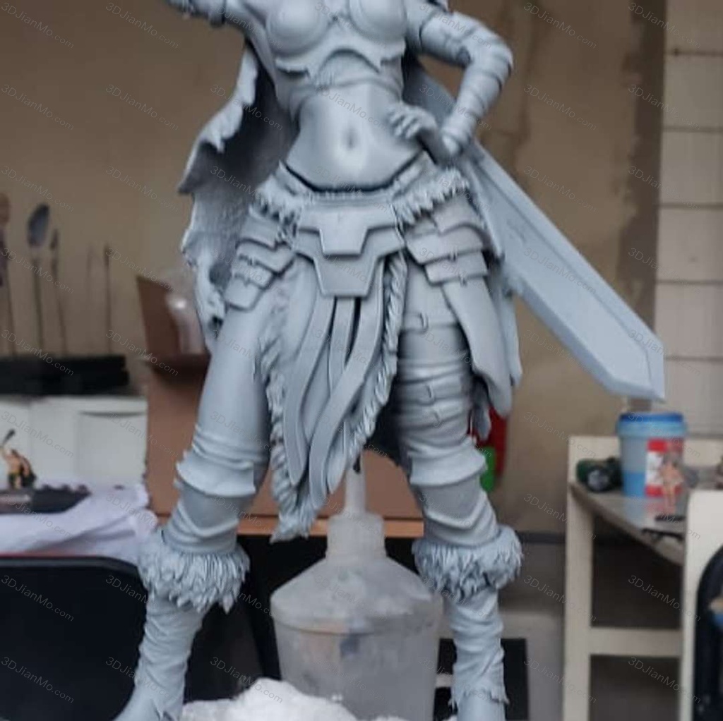 BrunoArt3D 女战士