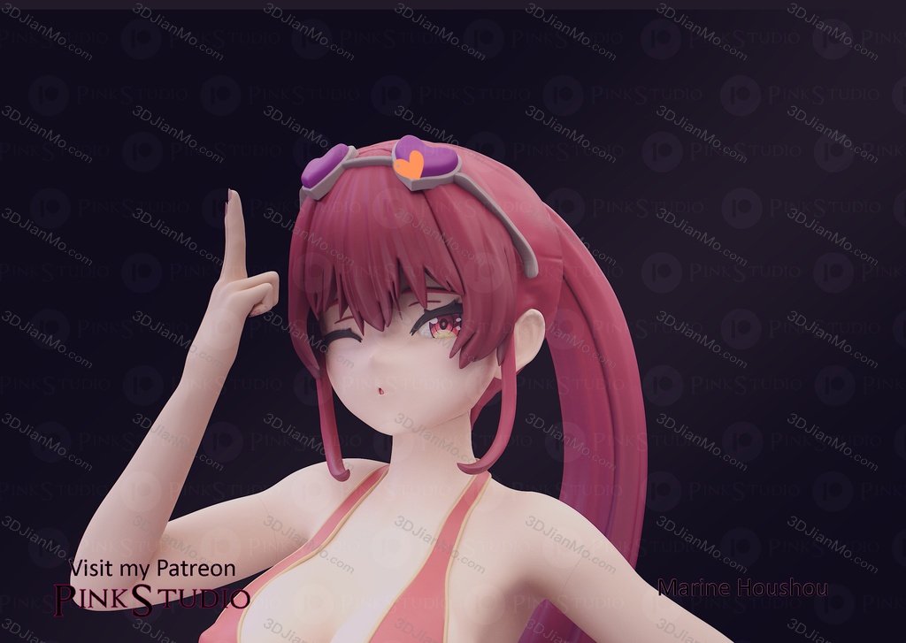 Pink Studio vtuber 宝钟玛琳