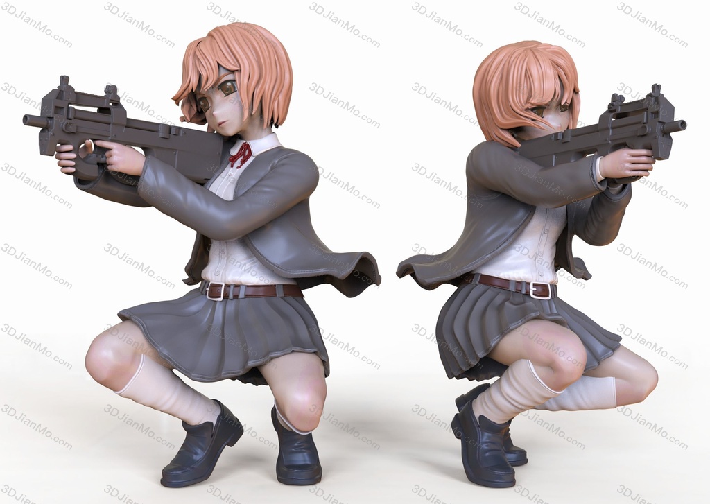 ANIME GIRLS 神枪少女 海瑞塔