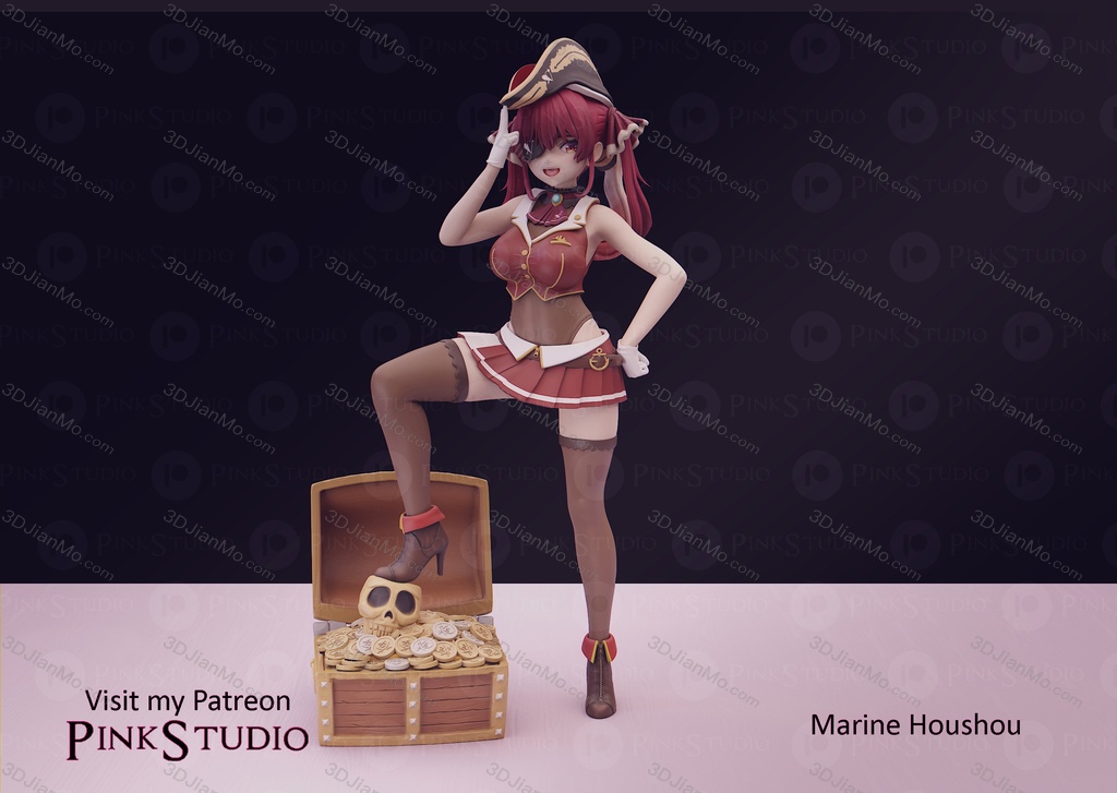Pink Studio vtuber 宝钟玛琳