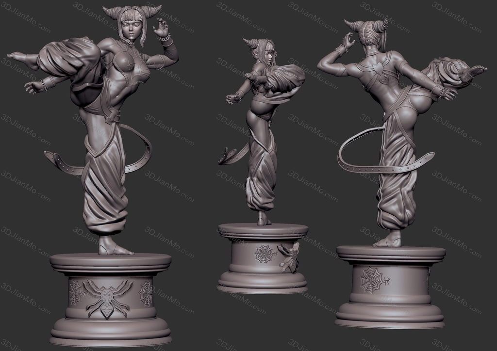 BrunoArt3D 街头霸王 朱莉