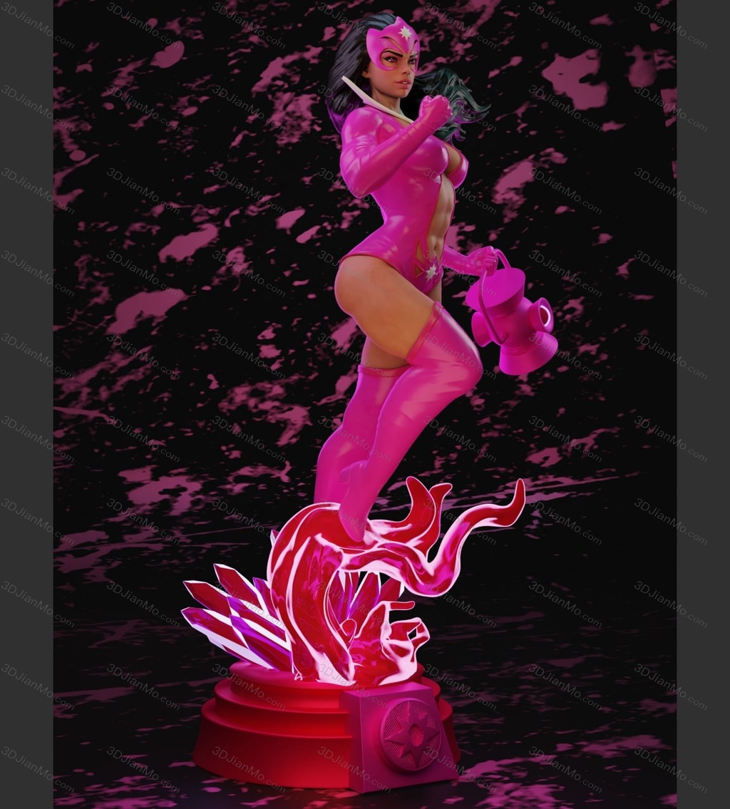 BrunoArt3D DC漫画 绿灯侠 紫灯军团