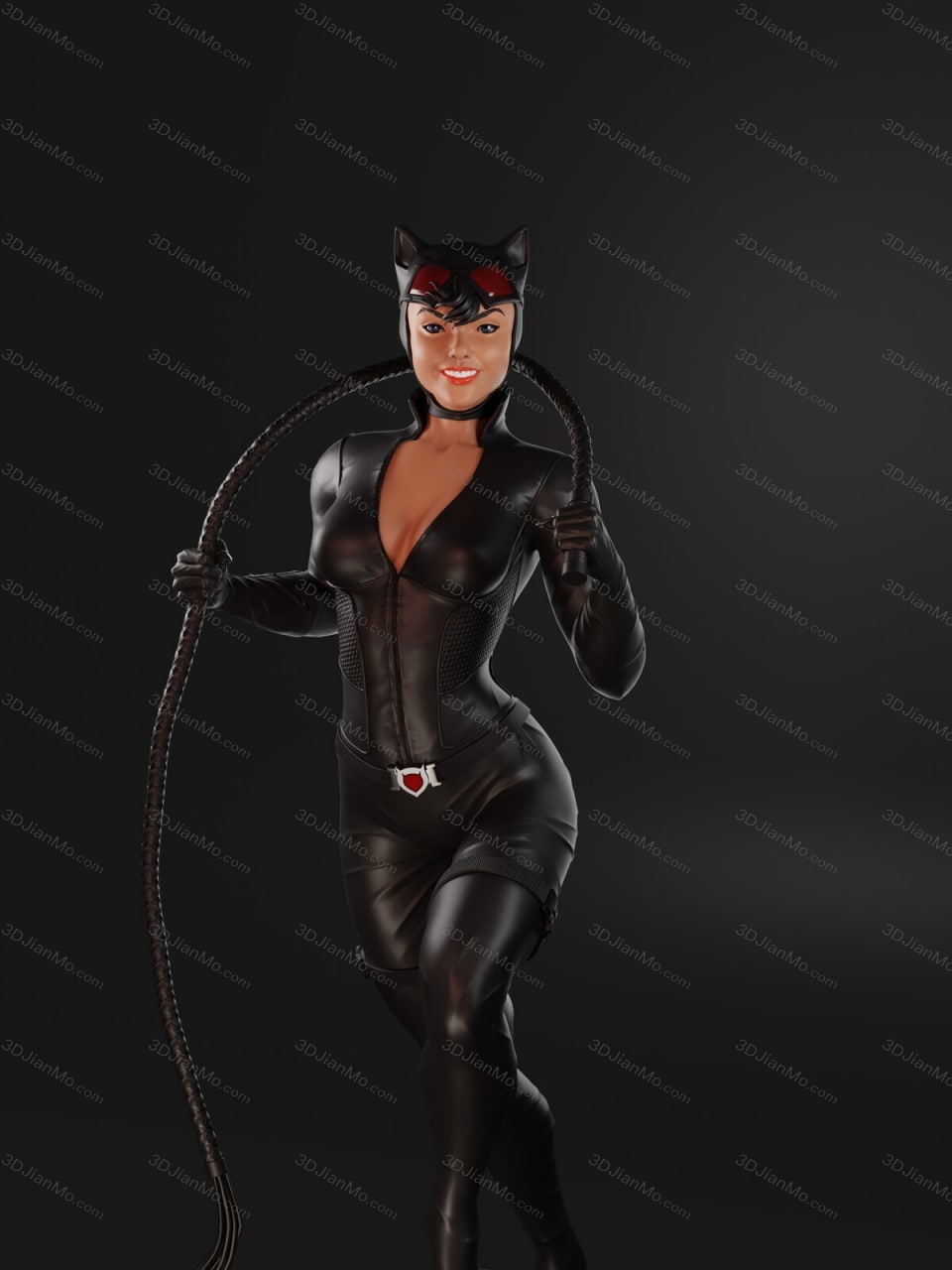 BrunoArt3D DC漫画 蝙蝠侠 猫女