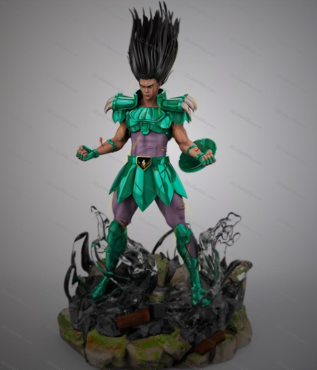 Momoji 圣斗士星矢 紫龙