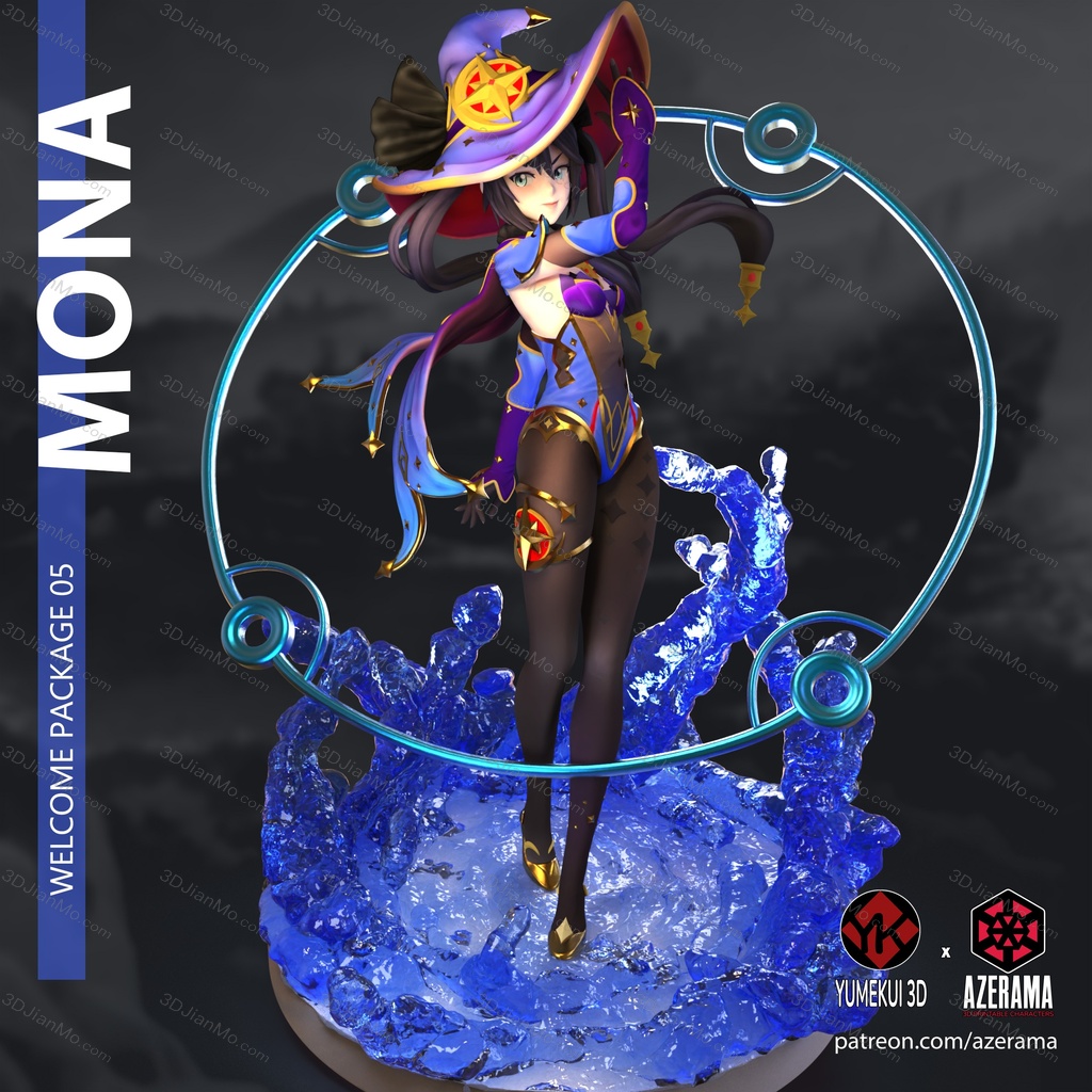 Azerama 原神 莫娜