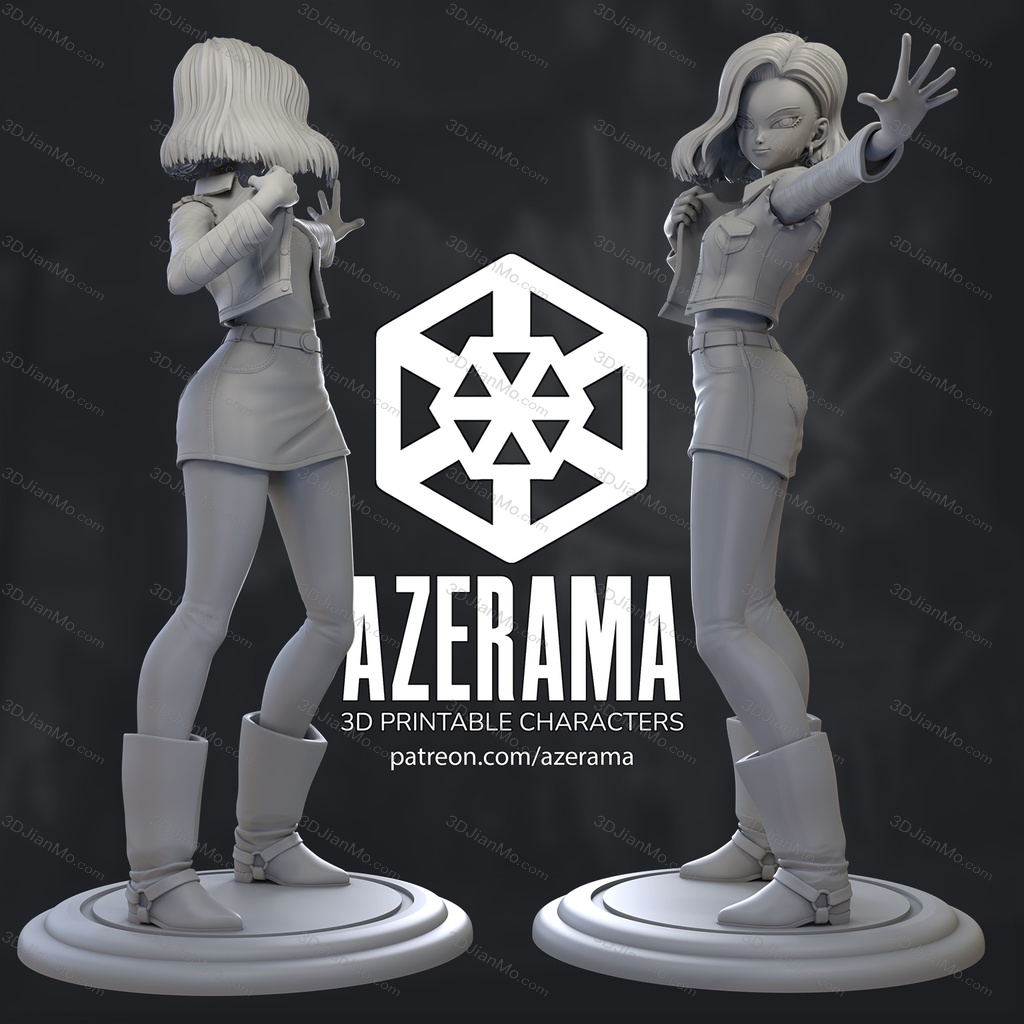 Azerama 龙珠 人造人18号