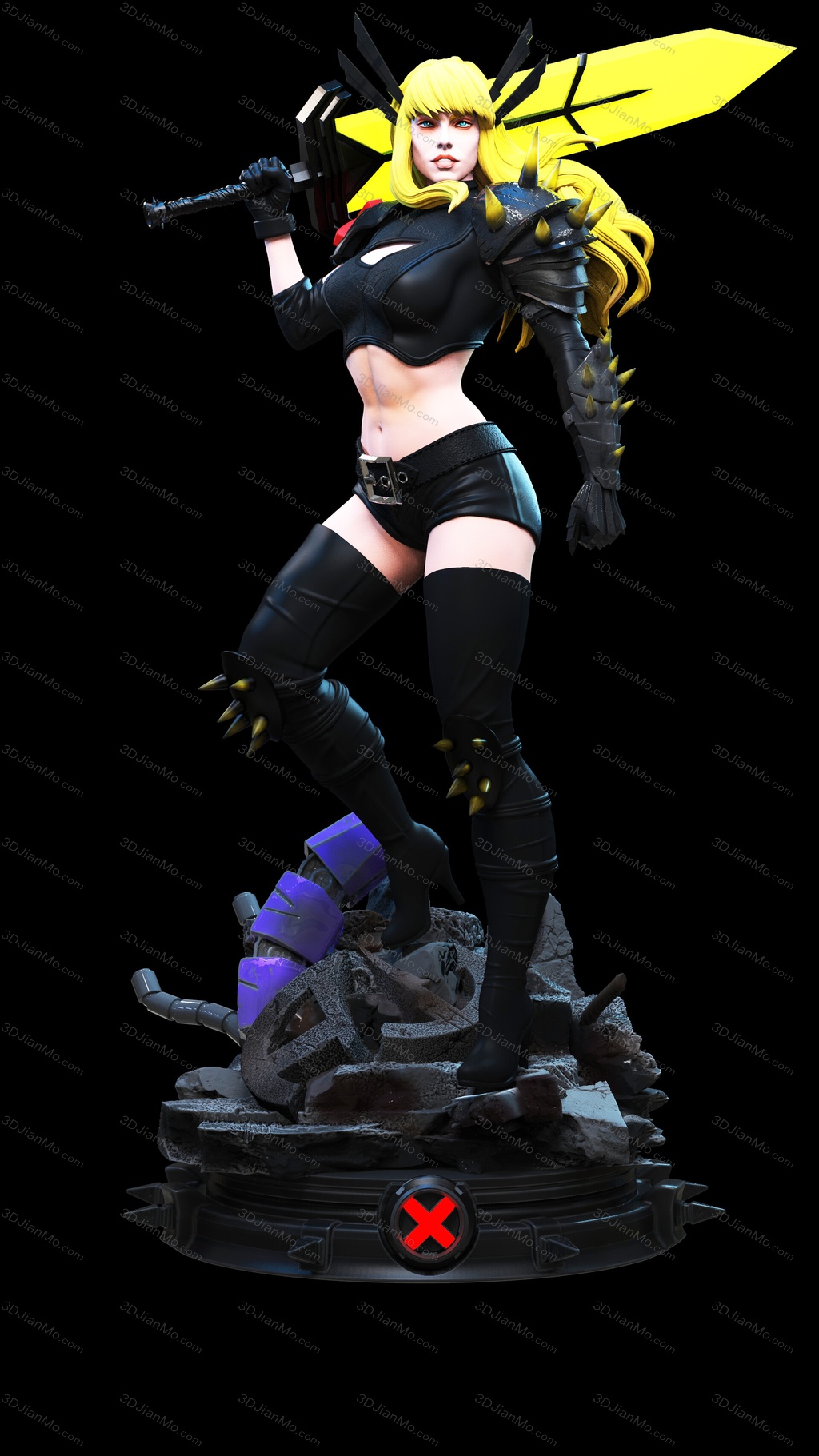 BrunoArt3D 漫威 X战警 秘客