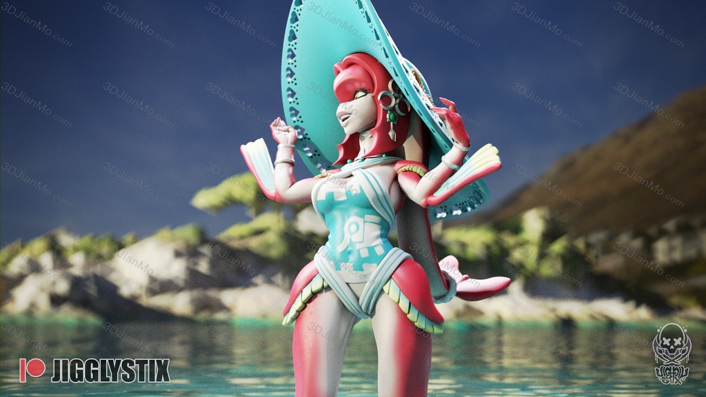 Jigglystix 塞尔达传说 海滩女郎米法