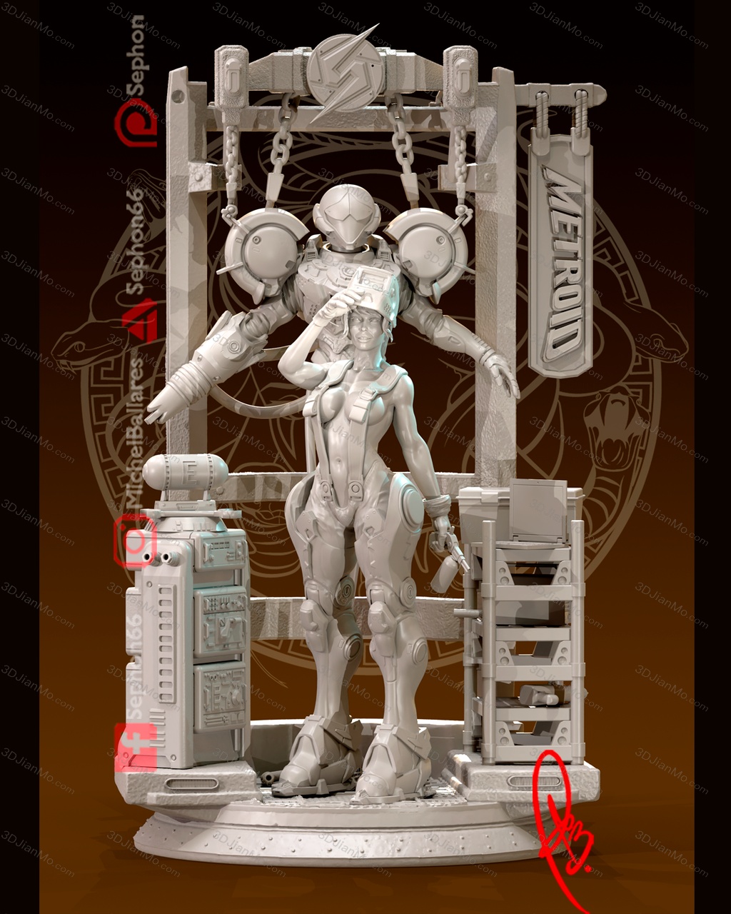 Geek MB 银河战士 萨姆斯·阿兰