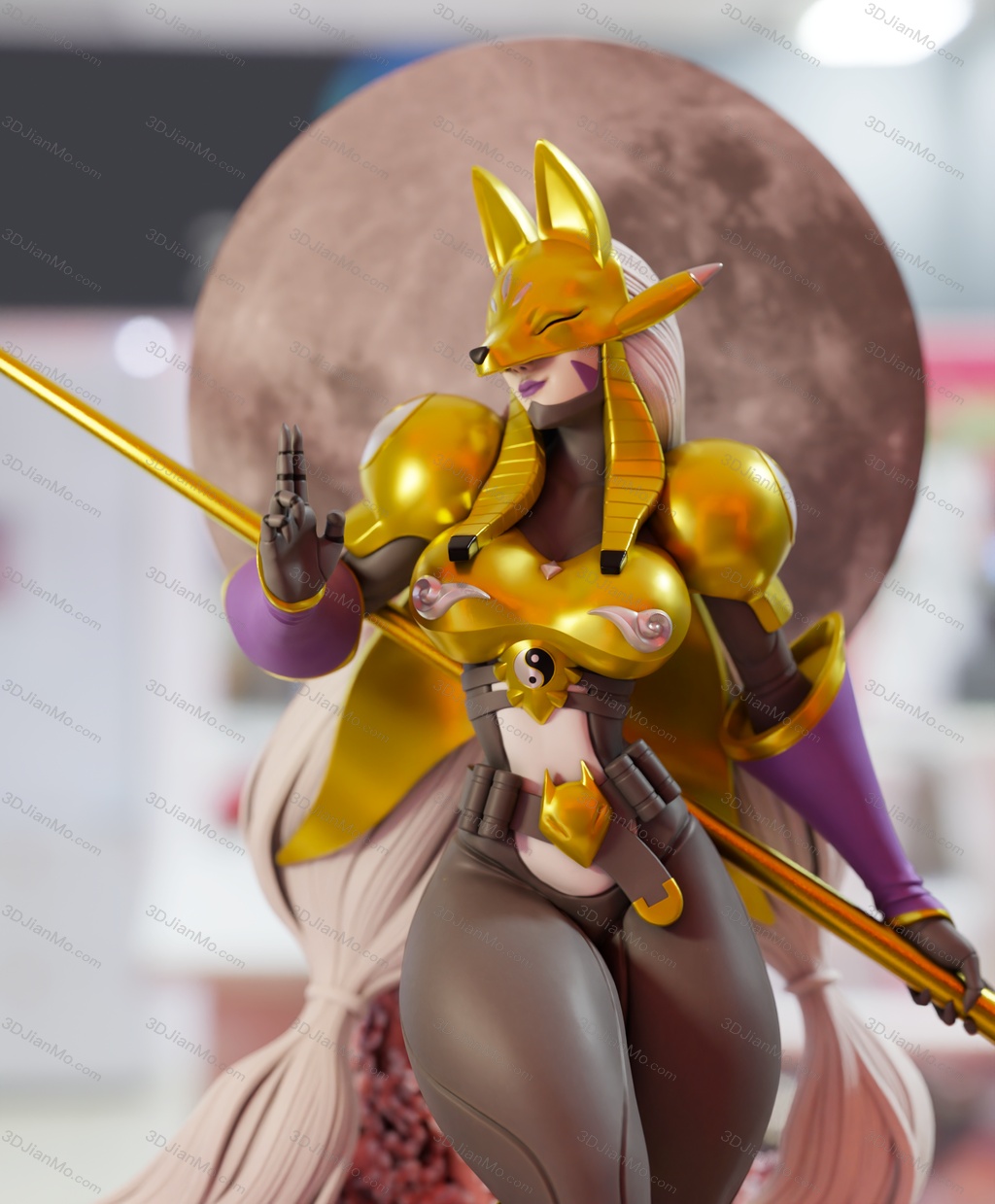 3Dmoonn 数码宝贝 沙古牙兽