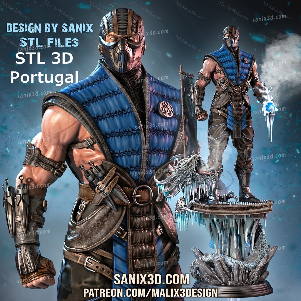 Sanix3d 真人快打 绝对零度