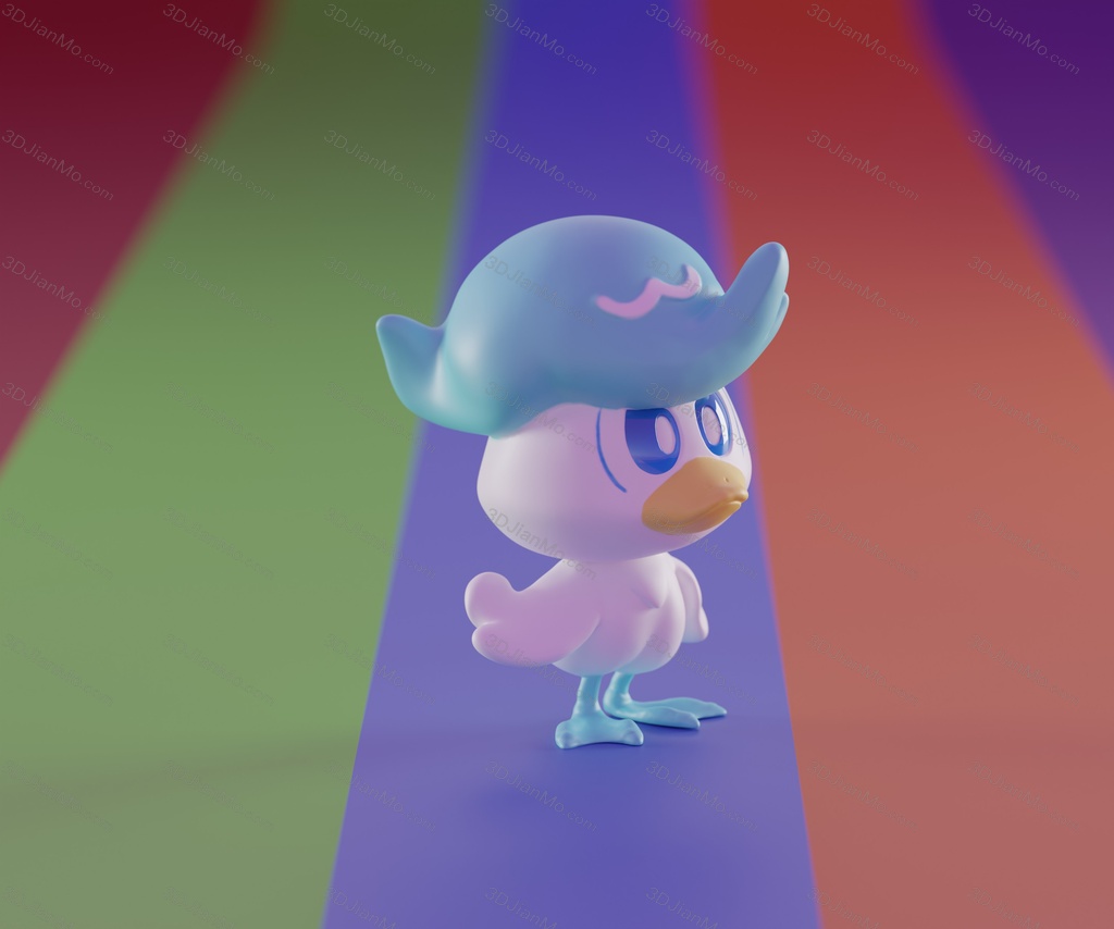 口袋妖怪 润水鸭