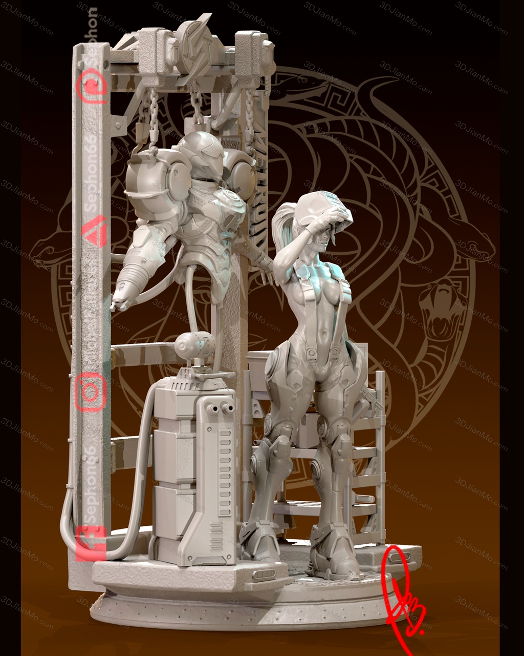 Geek MB 银河战士 萨姆斯·阿兰