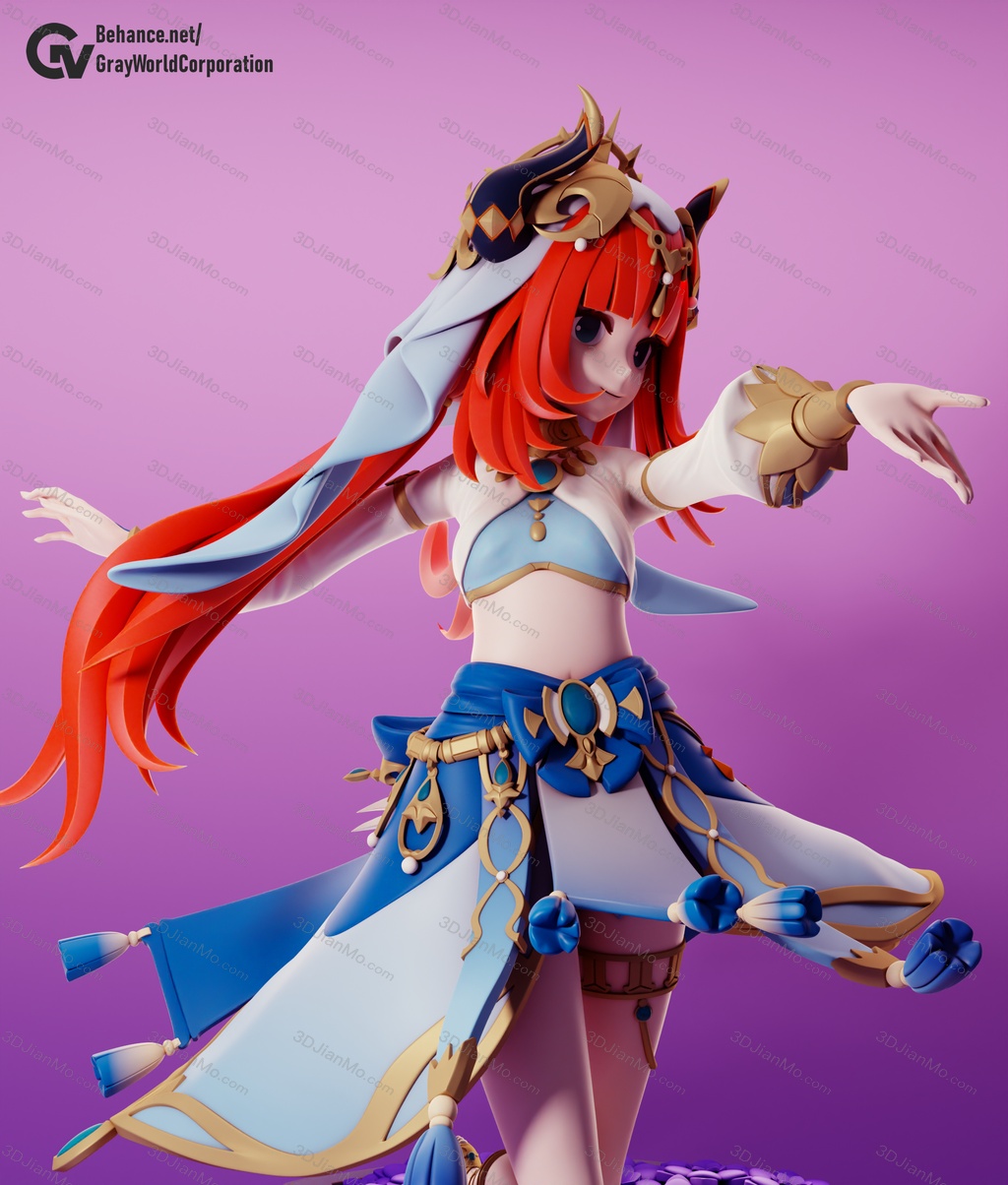 GrayWorld 原神 明星演员妮露