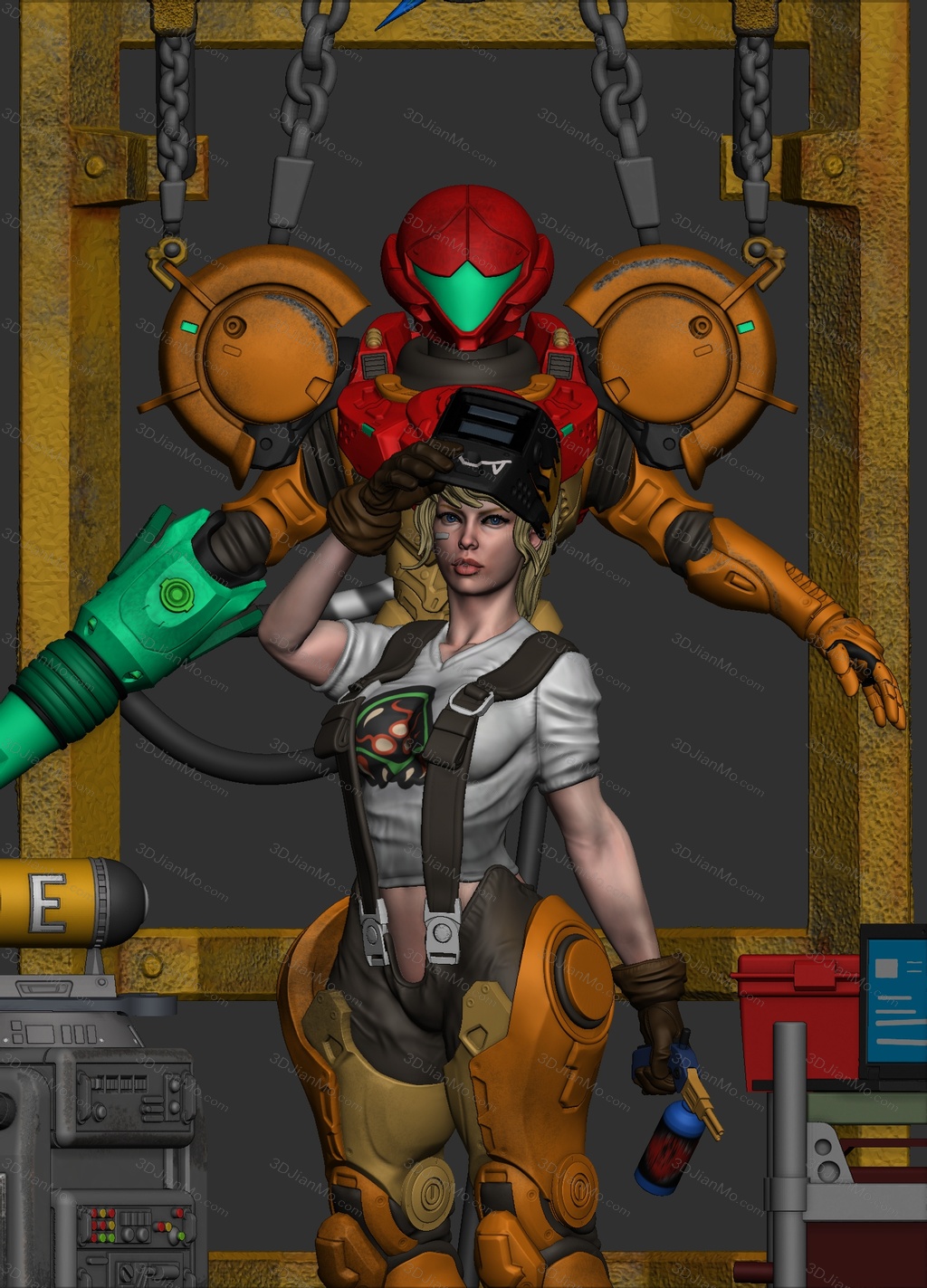 Geek MB 银河战士 萨姆斯·阿兰