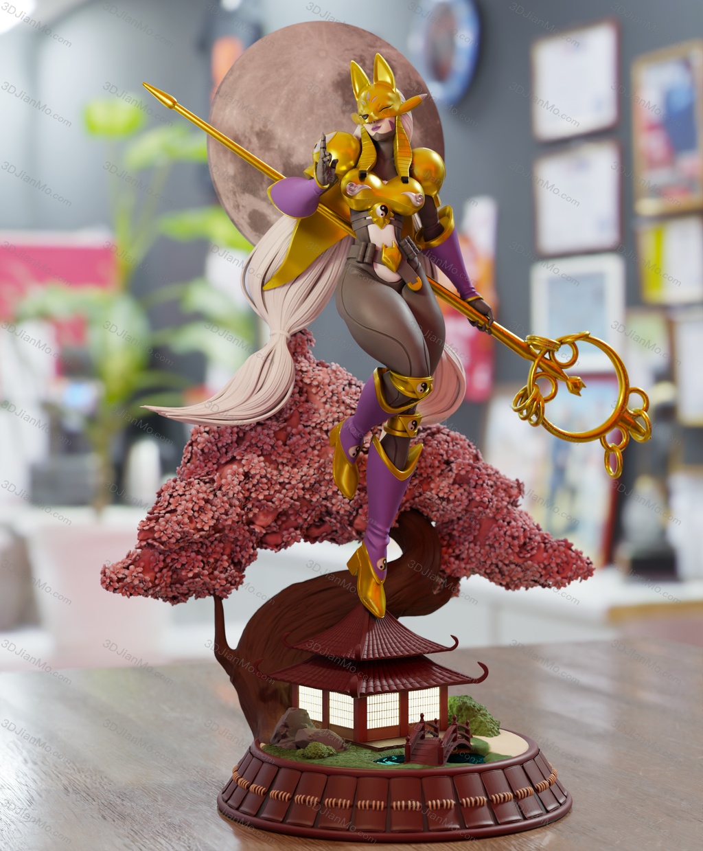 3Dmoonn 数码宝贝 沙古牙兽