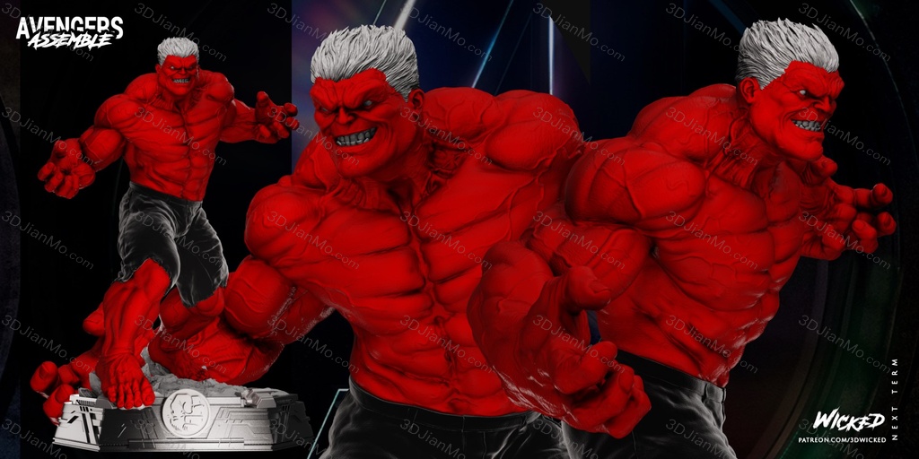 3DWicked 漫威 复联 浩克