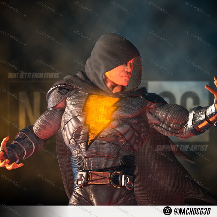 Nacho CG DC漫画 黑亚当