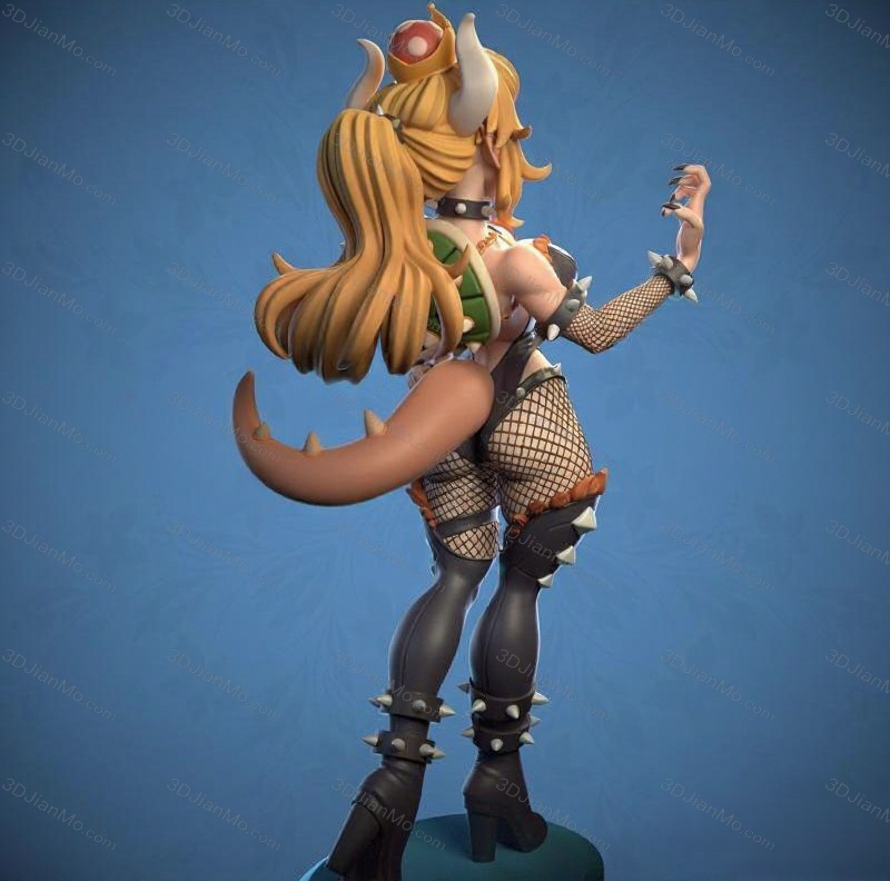 Dinamuuu 3D 超级马里奥 库巴公主