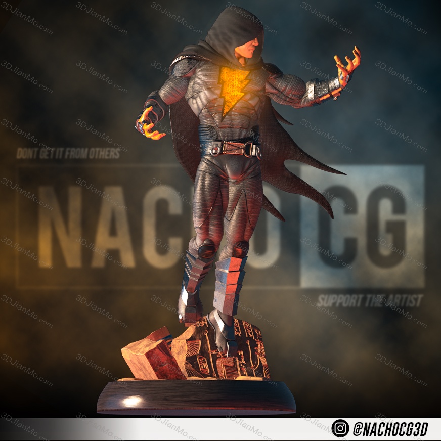 Nacho CG DC漫画 黑亚当