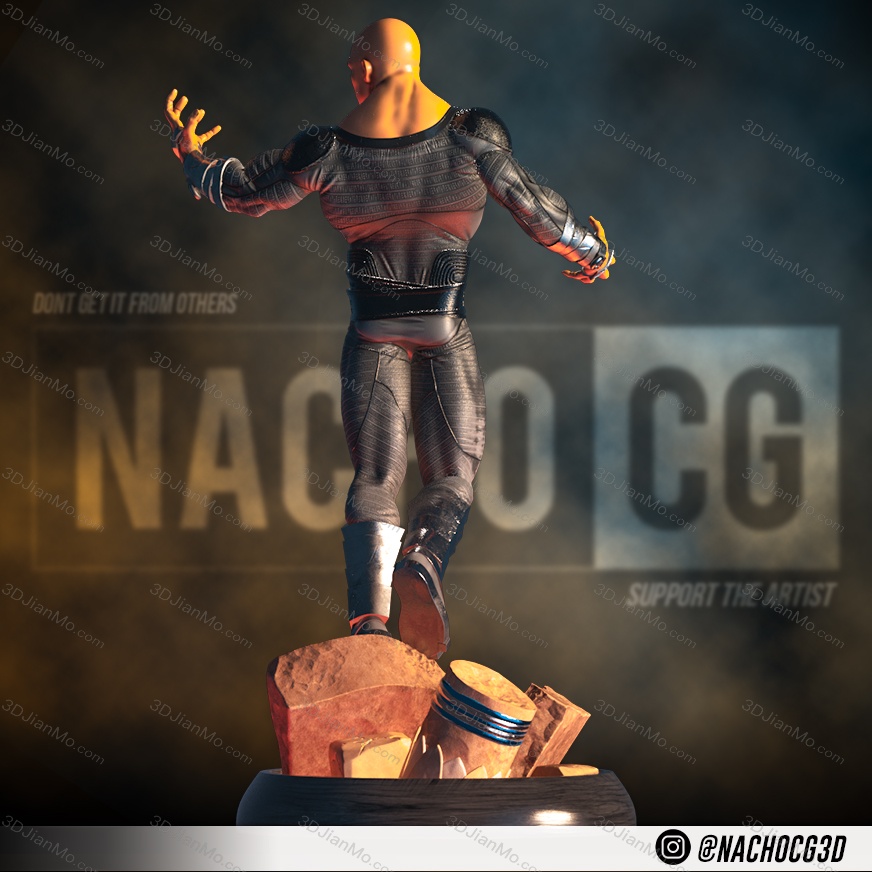 Nacho CG DC漫画 黑亚当