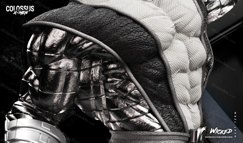 3DWicked 漫威 X战警 Colossus 丹尼尔·库德摩尔